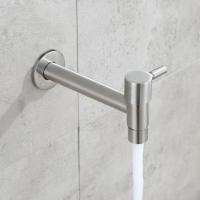Grifo De Lavadora Rápido En Acero Inoxidable 304 Largo Para Balcones Mopa Piscina Instalación En Pared Cerámica Para Válvula - details 0