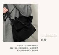 Bolso De Hombro Cruzado Para Mujer Gran Capacidad Con Cuerda Gruesa Bolso De Mano Versátil Para Moda Y Transporte Diario - details 7