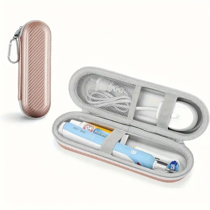 Estuche Portátil EVA Para Cepillo De Dientes Eléctrico Cubierta Protectora Rígida Organizador Portátil Accesorios De Viaje - 1