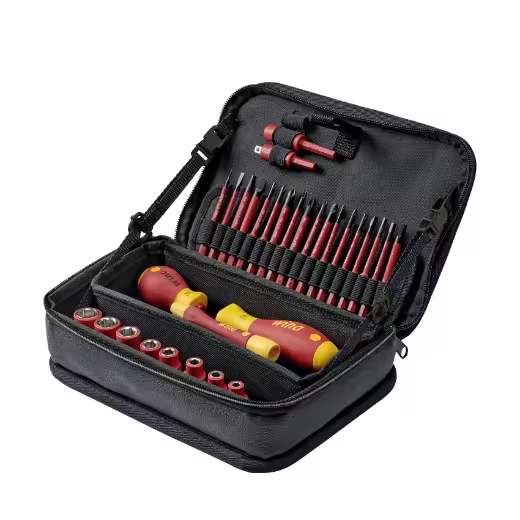 Wiha Juego de herramientas slimVario® electric en surtido de 32 uds., incl. bolsa funcional (43465) - 1