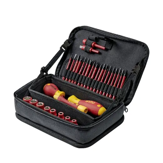 Wiha Juego de herramientas slimVario® electric en surtido de 32 uds., incl. bolsa funcional (43465) - 1