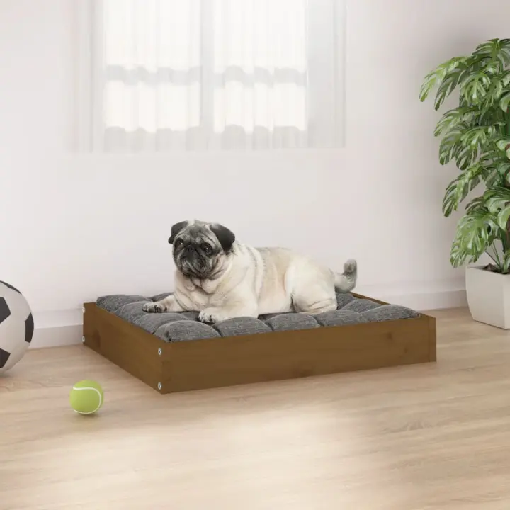 vidaXL Cama para Perros 61,5x49x9 cm Mascotas Gatos Color Natural,  Blanco,  Gris y mas - 1