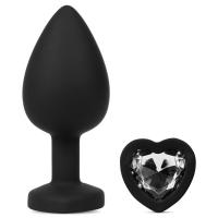 DIVERSUAL ETHERNITY PLUG ANAL TALLA L ENGARZADO CORAZÓN JUGUETES SEXUALES - details 1