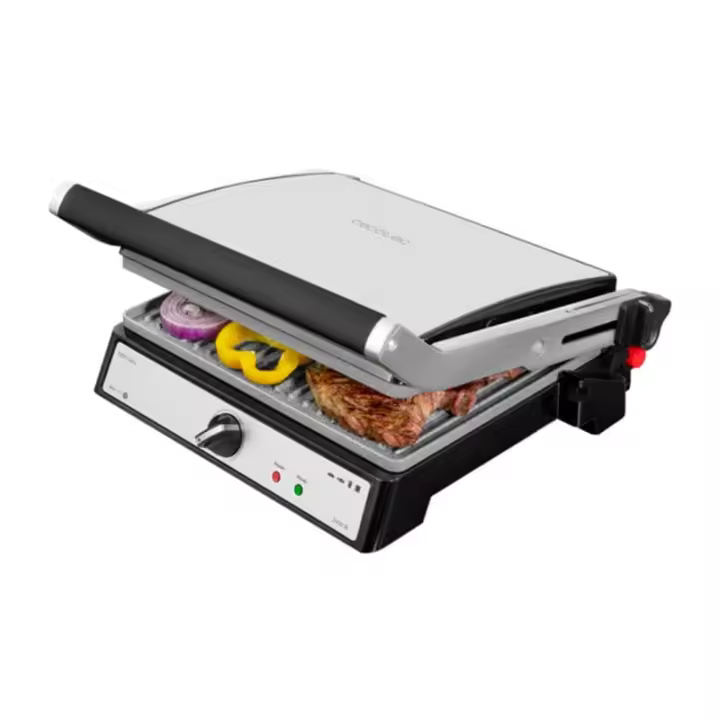 Parrilla eléctrica Cecotec Rock'nGrill 2400 UltraRapid 2400W inox - 1