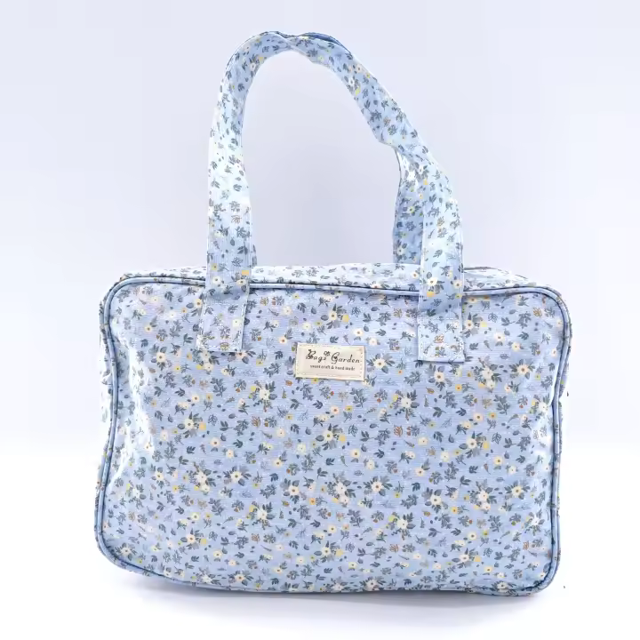 Bagsgarden bolso de mano pequeño Impermeable con flores - 1