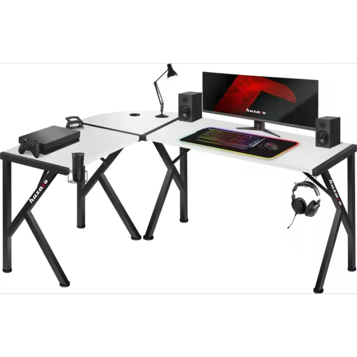 Escritorio para juegos Huzaro Hero 6.3 Blanco - 1