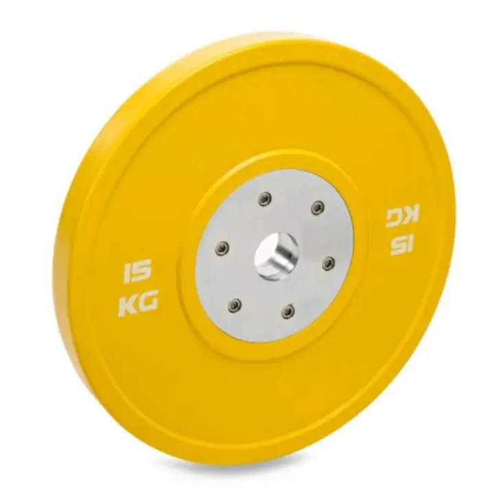 OZIO FITNESS Disco olímpico Bumper 15 Kg y 50mm. Fitness - 1