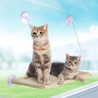 Cama Colgante Para Gato Hogar Aéreo Con Asiento En Ventana Para Gatos Y Gatitos Capacidad De Soporte 20kg Accesorios Para Mascotas - details 2