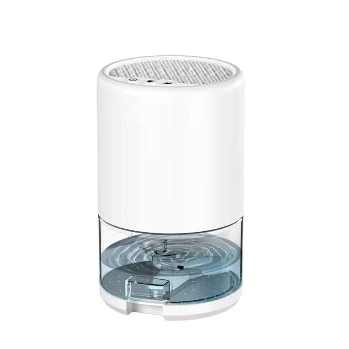 Deshumidificador hogar dormitorio silencioso pequeño deshumidificador mini deshumidificador a prueba de humedad absorbente de humedad, blanco - 1