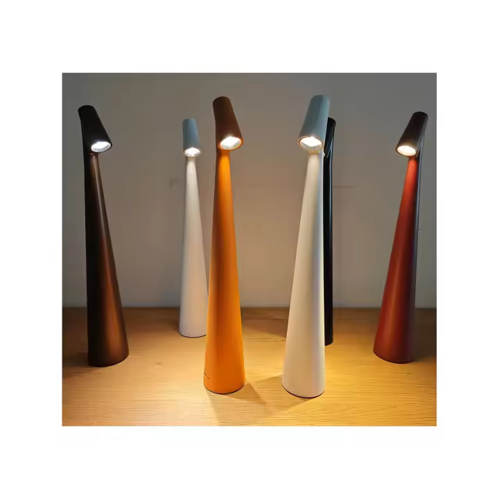 1PC Lámpara de escritorio de cristal de Murano, Lámparas de Mesilla de noche de Cristal, Vintage Striped Pequeño Hongo Decoración Luz Ambiente, Dormitorio, Sala de estar, Regalo de niña, Regalo de Navidad - 1