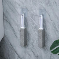Cepillo De Limpieza Para Inodoro Manual Con Piedra Pumice Herramienta Para Eliminar Manchas Y Escamas En Baño Y Cocina Material PP Ecológico - details 3