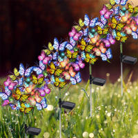 Luces Solares LED Para Jardín IP65 Impermeables Decorativas Para Camino De Piedra Y Sendero De La Casa Luz De Mariposa - details 1