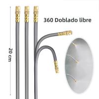 Sistema De Riego Para Jardín 20cm Con Boquilla De Cobre Flexible Y Estaca Ajustable Kit De Misting Y Enfriamiento Para Plantas De Invernadero - details 4