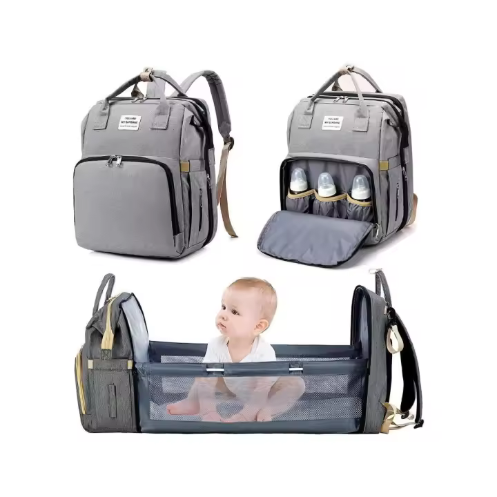 Bolso de Bebe Impermeable Grande Esencal para Recién - 1