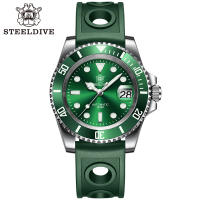 Reloj De Buceo Automático STEELDIVE SD1953 Nuevo Con Pantalla De Doble Color En Acero Inoxidable Cristal De Zafiro 300M Impermeable Para Hombres - details 15