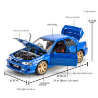 Modelo De Coche Simulación 1:32 Impreza WRX STI De Metal Para Jóvenes Y Adultos Regalo Para Niños Juguetes Decorativos De Vehículos - details 1