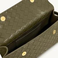 Bolso Bandolera De Cuero Sintético Tejido Keyla Para Mujer Con Correa Ajustable Estilo Bohemio Para Playa Diseñador - details 14