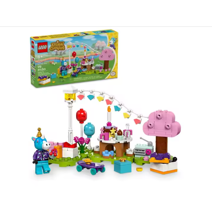 LEGO ANIMAL CROSSING 77046: Fiesta de cumpleaños de Azulino - 1