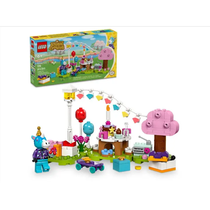 LEGO ANIMAL CROSSING 77046: Fiesta de cumpleaños de Azulino - 1
