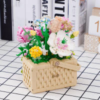 Puzzle De Solterona Rosa Azul DIY Con Más De 1000 Piezas Bloques De Construcción Manuales Para Mesa Decorativa Con Luz Juguetes De Artesanía Para Niñas - details 3