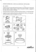 Ventilador de techo con luz Dc Escorpion 59w Blanco 3aspas desplegables 107d 5960lm 3000-4000-6000k Remoto+ Temporizador+ Memoria - fabrilamp - details 10