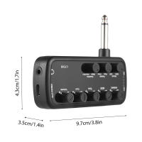 Amplificador De Guitarra Portátil Mini Con Jack Para Auriculares Y Grabación Interna OTG Instrumento Musical Electrónico - details 5