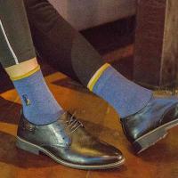 Calcetines De Negocios Casuales Para Hombres Con Logo De Golf Caliente Para Primavera Otoño Invierno Talla 38-45 Regalo Ideal - details 1