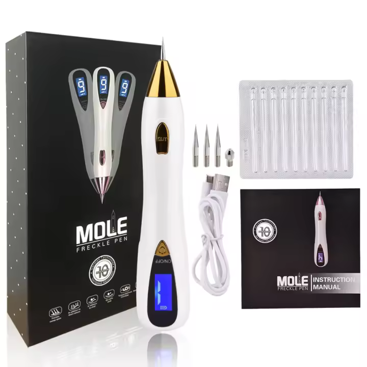 Nuevo instrumento para eliminar pecas, lápiz para eliminar lunares, instrumento de belleza láser para salón de belleza, lápiz para eliminar manchas faciales con foco de nueve velocidades - 1