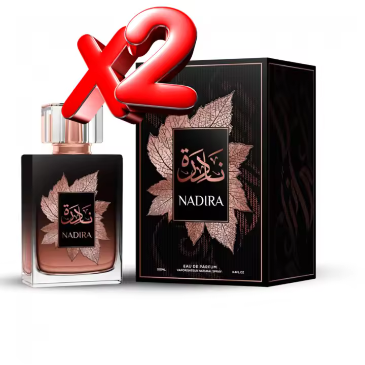 2 UNIDADES NADIRA Eau de Parfum Árabe Unisex100ml Montage Brands Perfume Unisex Fragancia inspirada en otros perfumes Hombre Mujer - 1