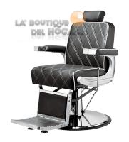 Sillón Barbero hidráulico reclinable y giratorio con reposabrazos Modelo LBH Gon - details 1