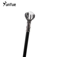 Bastón De Caminar Con Bolilla De Vidrio Blanco Steampunk Para Hombres Moda Decorativa Para Fiestas Cosplay Props Y Propiedades De Película Y Televisión - details 3