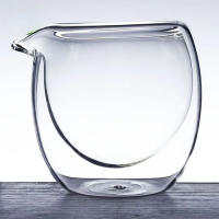 Jarrón De Té De Vidrio Doble Capa Resistente Al Calor 100ml/200ml Copa De Fair Mug Para Casa Sin Químicos De Interés Alto - details 1