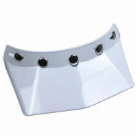 Visera Universal Para Casco De Motocicleta Con 5 Snap Pantalón De Bocina Y Escudo De Viento Tamaño Approx 25x22cm - details 11