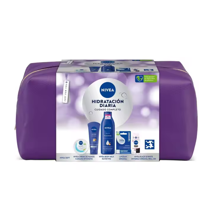 NIVEA Pack cuidado corporal Ronda - Neceser regalo mujer Hidratación diaria - 1