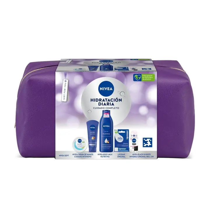 NIVEA Pack cuidado corporal Ronda - Neceser regalo mujer Hidratación diaria - 1