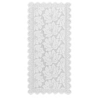 Corredor De Mesa De Encaje Floral Francés Nordic Blanco Decorativo Para Mesa De Café Y Armario De Televisión - details 4