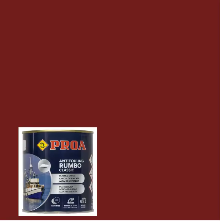 Antifouling classic. Patente para barcos. Matriz dura. 750 ml. Proa. - 1