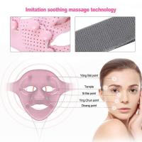 Masajeador De Belleza Eléctrico Antienvejecimiento Máscara Facial SPA 3D Silicona Para Rejuvenecimiento De La Piel Tamaño 29*19cm USB Recargable - details 3