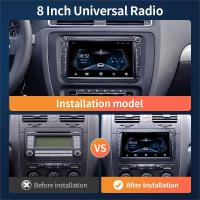 Reproductor Multimedia 2 Din para Volkswagen Golf 5 Transporter Volkswagen Passat B6 Polo Jetta Skoda Seat Android 13,0 Carplay Radio GPS para Coche - details 2