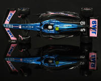 Modelo De Coche De Colección Bburago 1:43 Alpine F1 Team 2023 A523 Con Pierre Gasly Y Esteban Ocon Aleación De Metal Juguete Para Coleccionistas - details 12