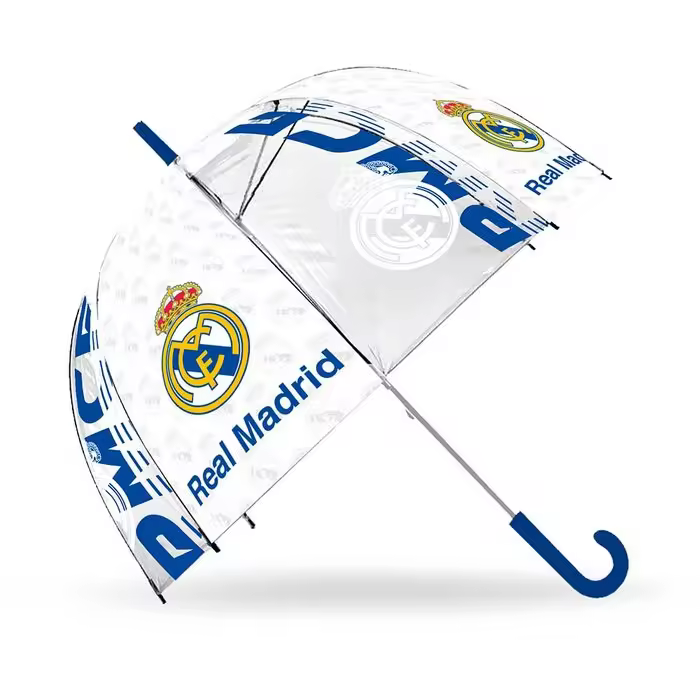 KIDS PARAGUAS TRANSPARENTE CAMPANA 46 CM REAL MADRID REAL MADRID - 1