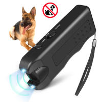 Dispositivo Antiladridos Ultrasonicos Portátil Para Perros Con Luz LED Controlador De Ladridos Batería Recargable Para Exteriores - details 5