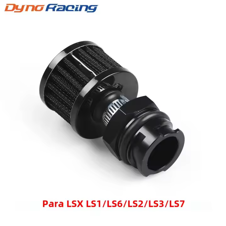 Tapa De Válvula De Aceite Con Filtro Para Respirador Billet Para LSX LS1 LS6 LS2 LS3 LS7 Material De Aluminio Universal - 1