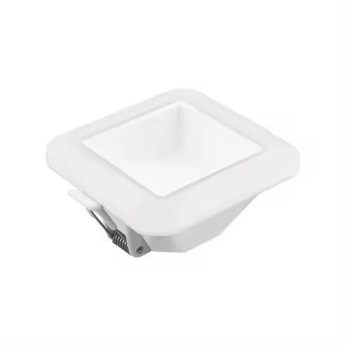 Aro led matel cuadrado 3 intensidades 8W 6400K - 1