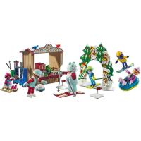 PLAYMOBIL deportes de invierno con figuras de esquiadores My life (71453) - details 1