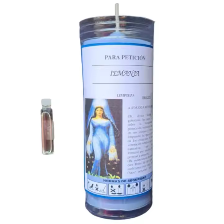Valmoni Almazen Velón Diosa Iemanja Ritual Aceite Reina del Mar Yemaya Fertilidad - 1