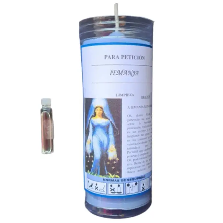 Valmoni Almazen Velón Diosa Iemanja Ritual Aceite Reina del Mar Yemaya Fertilidad - 1