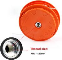 Cabeza De Trimmer Universal De Aluminio Tamaño De Hilo M10x1.25 Mano Izquierda Para Jardinera Herramienta Para Cortar Grama Accesorios De Jardín - details 3