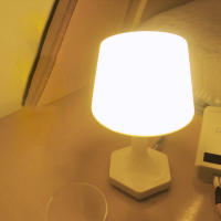 Lámpara De Mesa LED Recargable Con Doble Interruptor Color USB Luz De Noche Para Dormitorio Cuidado De Los Ojos Para Lectura Decoración - details 4