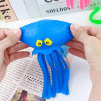 Octopus De Agua Squeezable Juguete De Alivio Del Estrés Para Baño Y Piscina Decoración De Verano Juguete De Silicona Unisex - details 7